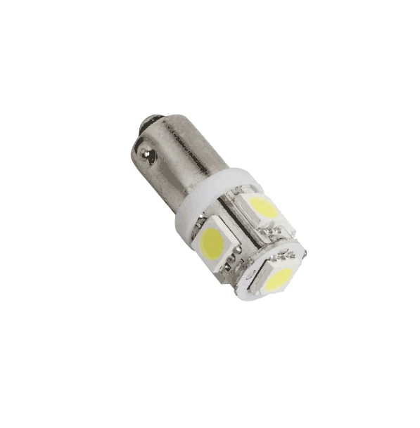 24 V Ba9 LED-LKW-Birnen, 5 x LED ersetzt 249 (T4W) 2er-Pack
