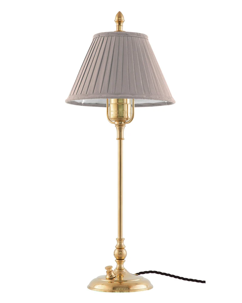 Bordslampa - Ankarcrona 50 cm mässing, beige skärm
