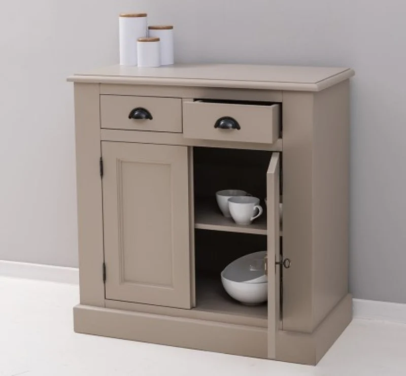 Casa Padrino Sideboard im Landhausstil mit 2 Türen und 2 Schubladen, 90 x 47 x 93 cm