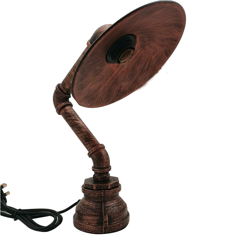 Tischlampen vintage mit 3-pin stecker , E27|40cm Höhe~2343