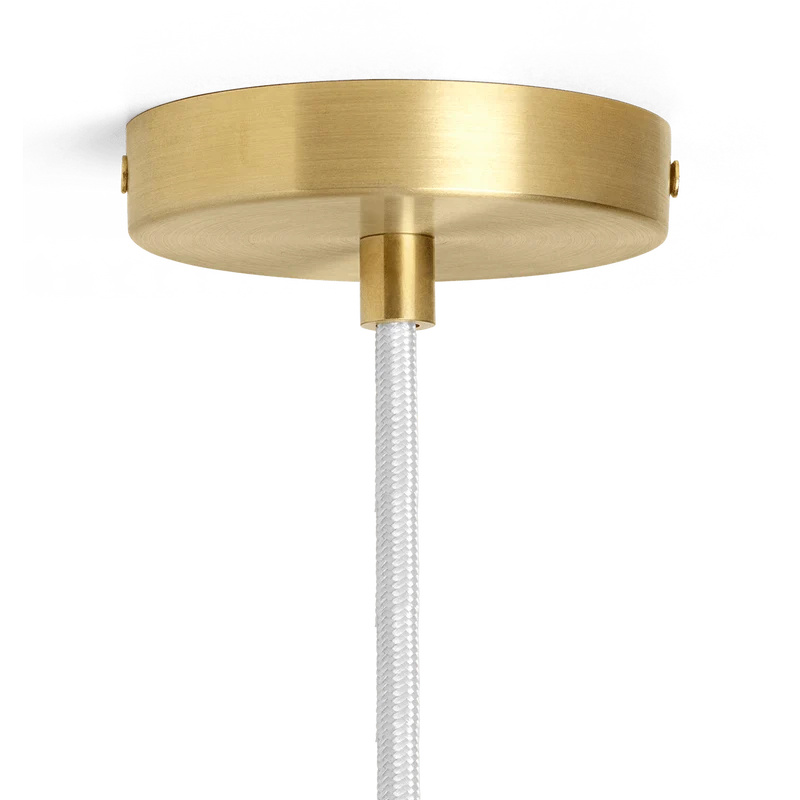 Vuelta Pendelleuchte Glas Messing 60 & 100 cm - ferm LIVING
