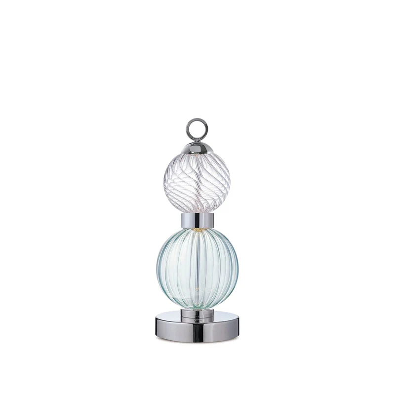 Murano Glass Rechargeable Table Lamp DROP BATTERY by Sicis