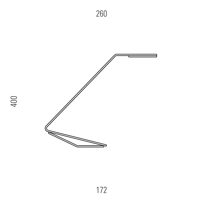 Tecnolumen - Tischleuchte FLAD TLON 12