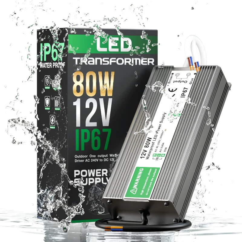LED trafo 12v IP67 wasserdicht Netzteil 10W - 350W ~1545