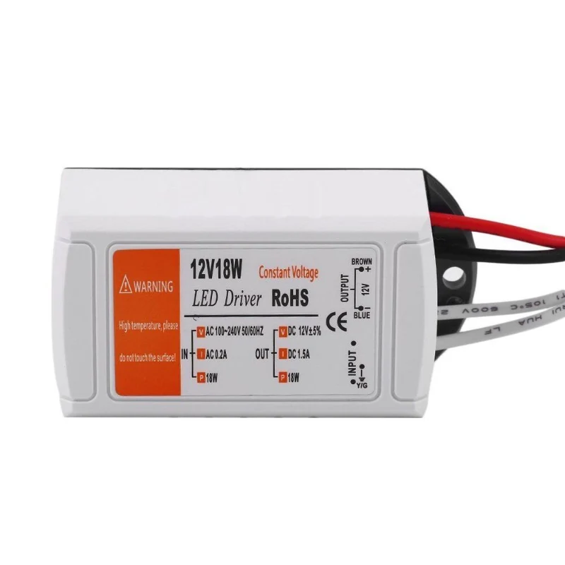 LED Trafo 12V DC Netzteil Konstantspannung 18W - 100W ~2560