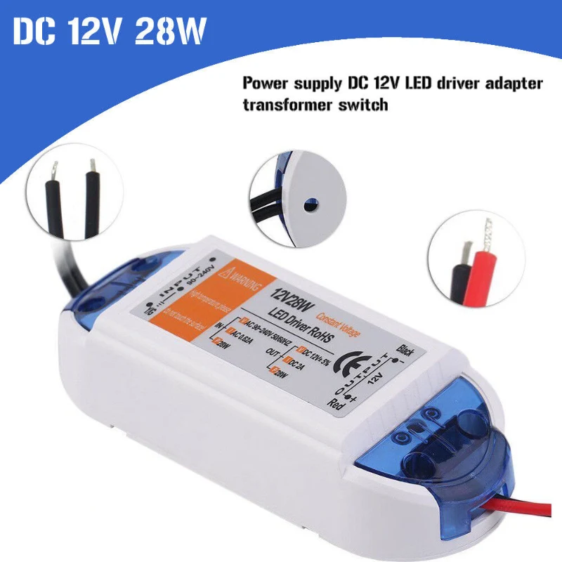 LED Trafo 12V DC Netzteil Konstantspannung 18W - 100W ~2560