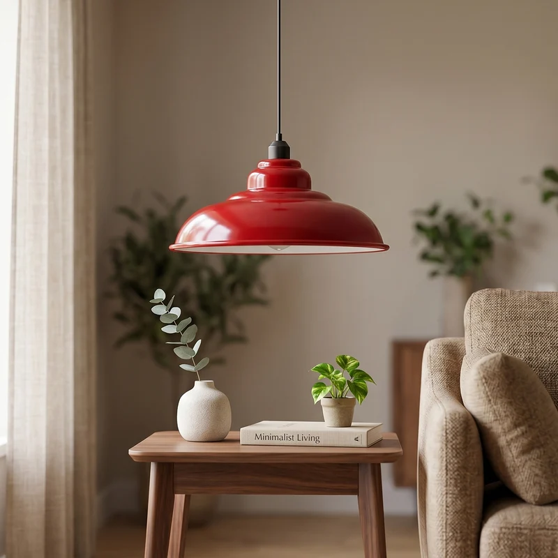 LED Hängelampe Home Deco Pendelleuchte Ø 32 cm | E27~2556