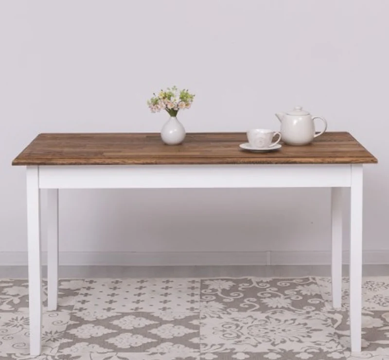 Casa Padrino Esstisch im Landhausstil, 140 x 70 x 78 cm