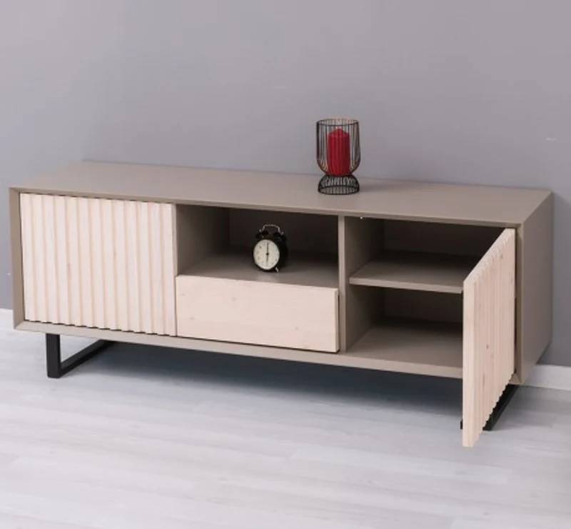 Casa Padrino TV Schrank im Landhausstil mit 2 Türen und 1 Schublade, 160 x 40 x 60 cm