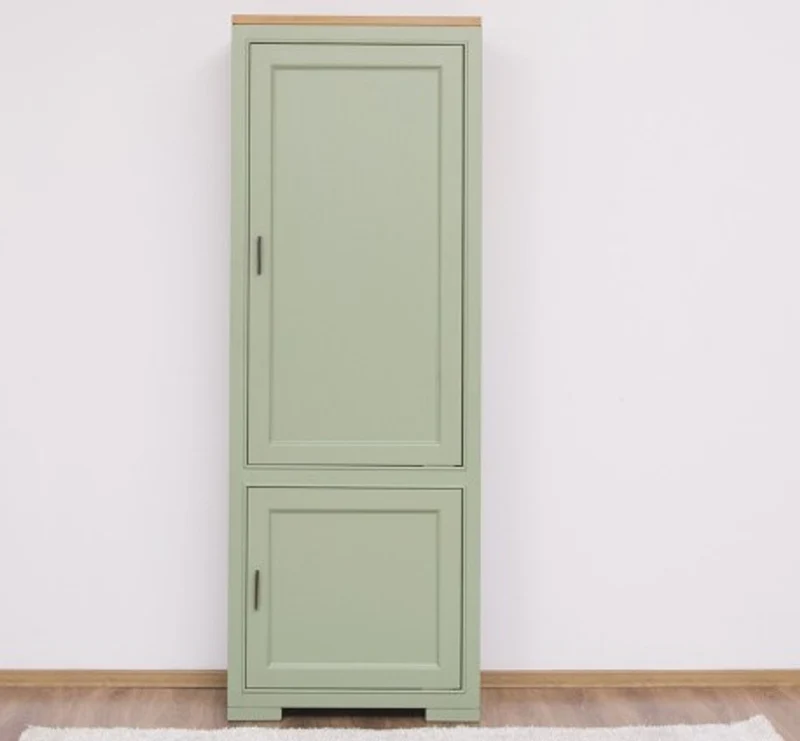 Casa Padrino Schrank im Landhausstil mit 2 Türen, 70 x 35 x 197 cm