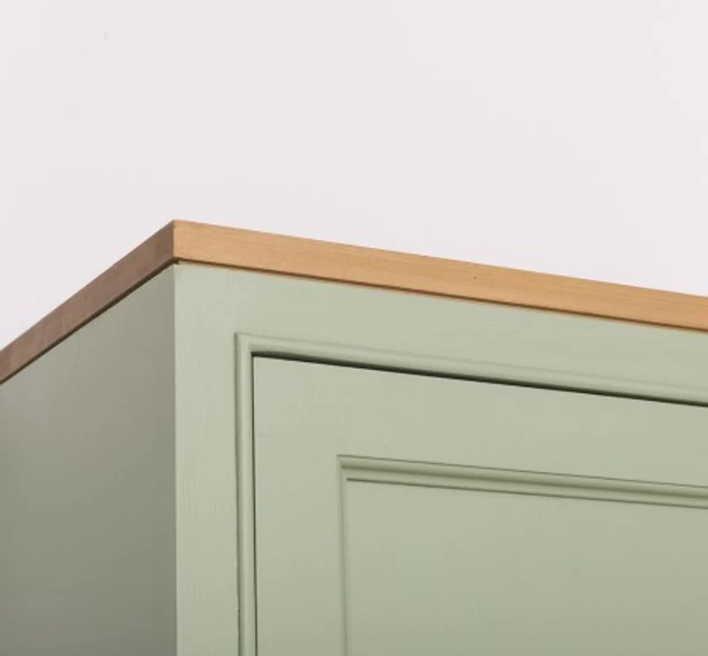 Casa Padrino Schrank im Landhausstil mit 2 Türen, 70 x 35 x 197 cm