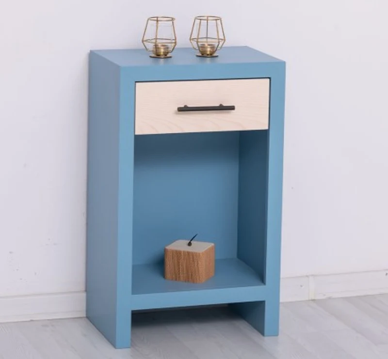 Casa Padrino Nachttisch im Landhausstil mit 1 Schublade, 45 x 30 x 74 cm