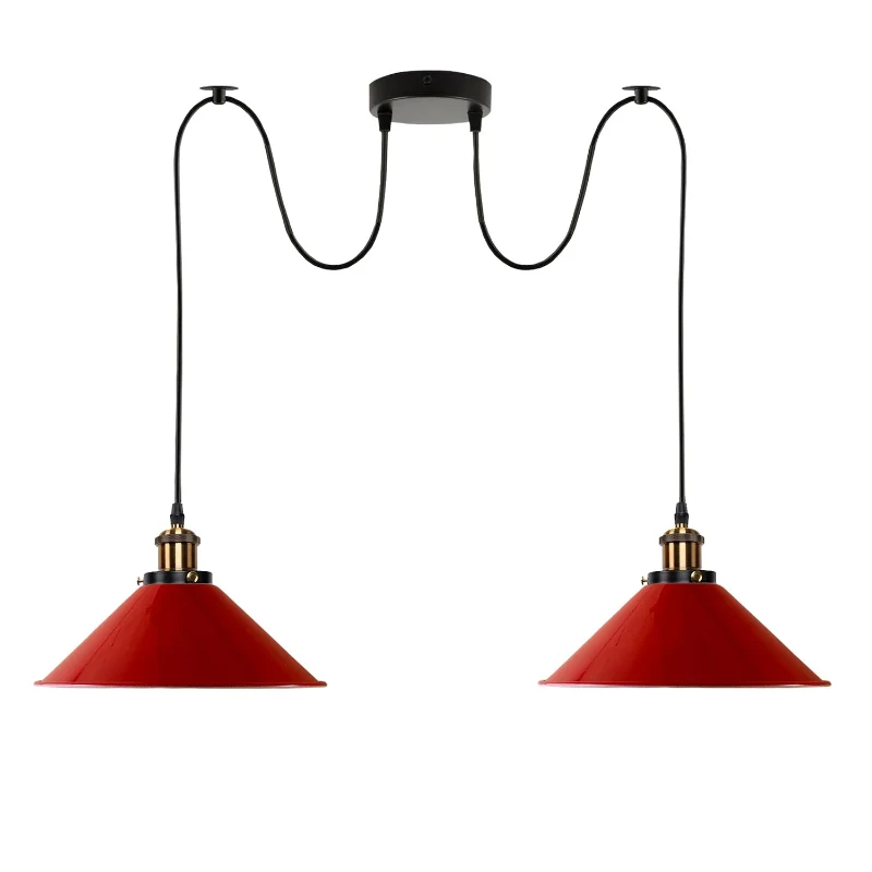Spinnenlampe decke home deco rote lampen Ø 22cm|E27~2243