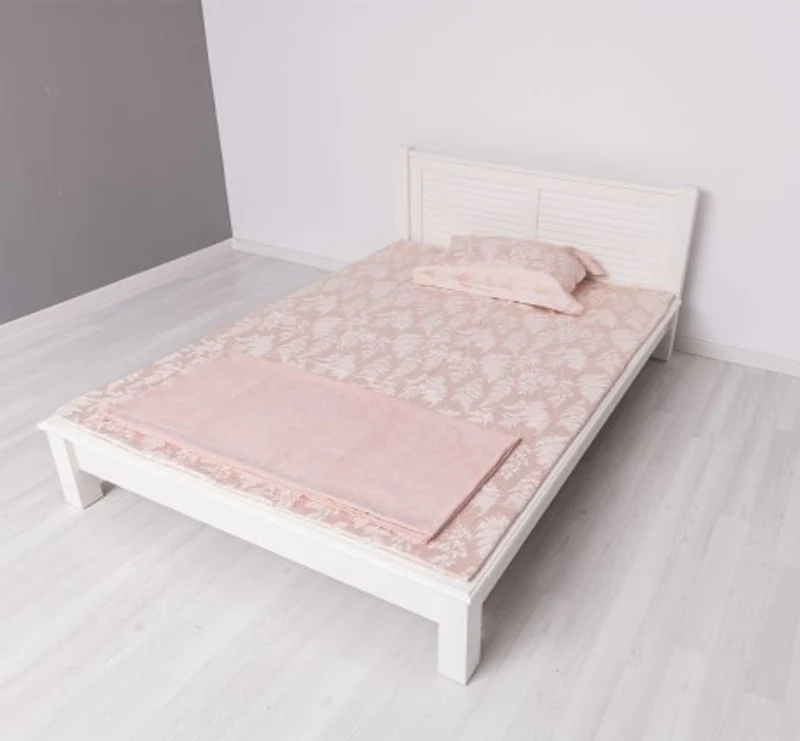 Casa Padrino Bett im Landhausstil, 140 x 200 x 82 cm