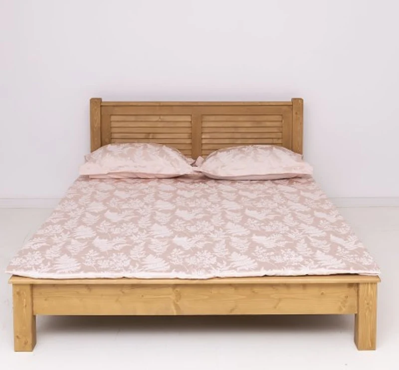 Casa Padrino Bett im Landhausstil, 140 x 200 x 82 cm