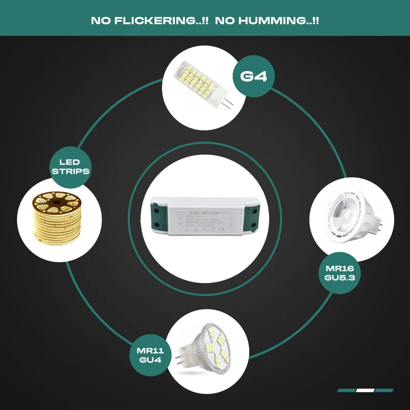 48W LED-Treiber - DC 45-65V AC 85-265V 50/60Hz~2396