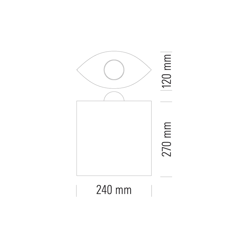 Tecnolumen - Fußbodenleuchte EGYPTIAN EYE EE 86