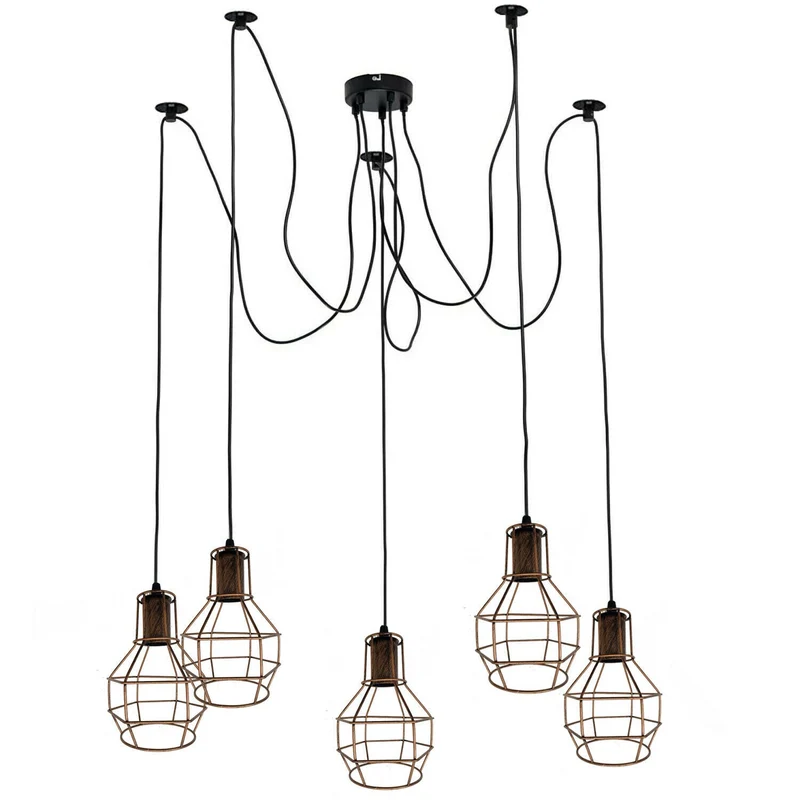 Rohr Käfig Spinnenlampe Fur Esstisch~2274