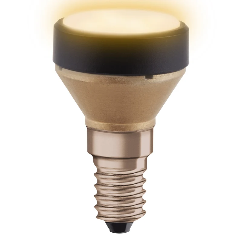 OSRAM LED FLAT LAMP Ultrakompakte LED Designlampe, 2700K, 3.5W, Matt, E14 , Warmweiß