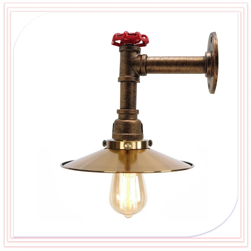 Vintage Wandlampe Retro Wandleuchte Metall E27 LED~2333