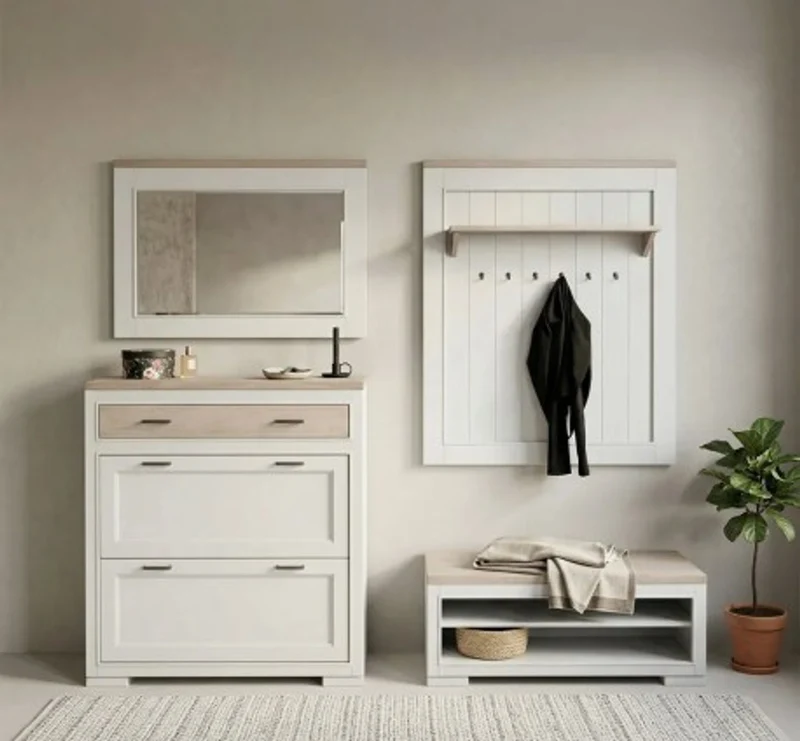 Casa Padrino Möbel Set im Landhausstil, 100 x 35 x 70 cm