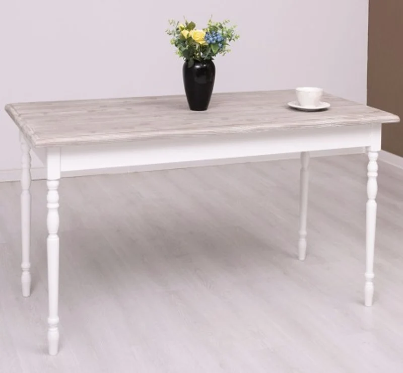Casa Padrino Esstisch im Landhausstil, 140 x 70 x 78 cm