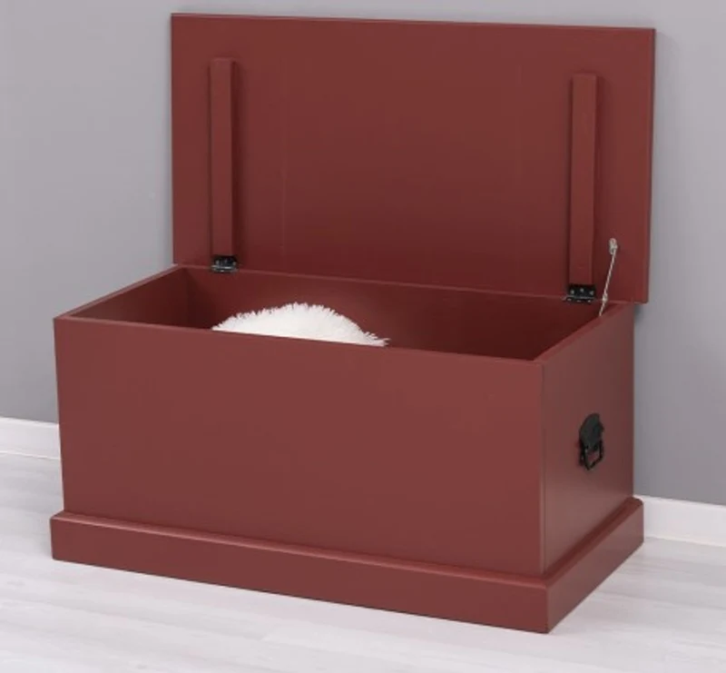 Casa Padrino Truhe im Landhausstil, 90 x 45 x 45 cm