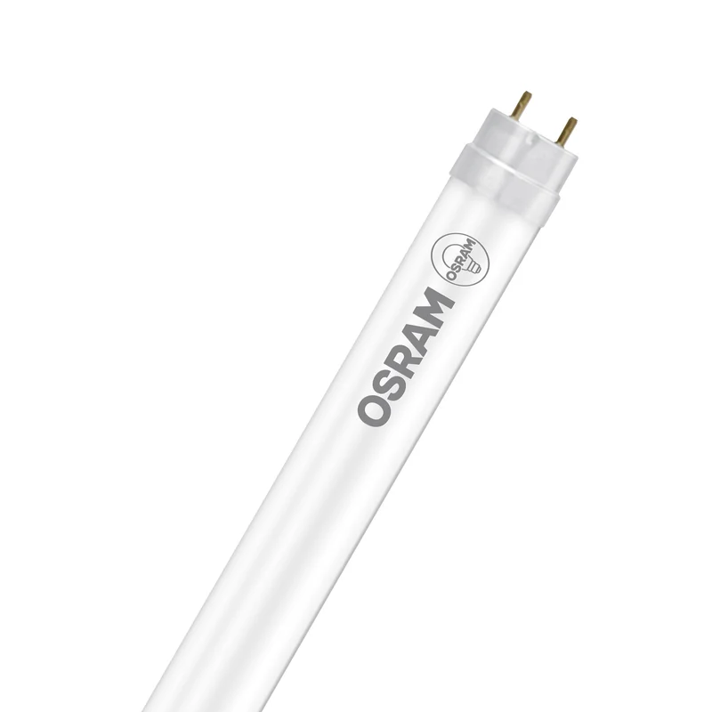 OSRAM LED TUBE T8 EM PLASTIC in Röhre, zweiseitig gesockelt-Form, LED-Röhre, Matt, 15 W, (ex 36 W), 1620 lm, Warmweiß, 3000 K, 30000 h, CRI 80