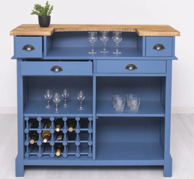 Casa Padrino Theke im Landhausstil, 120 x 51 x 107 cm
