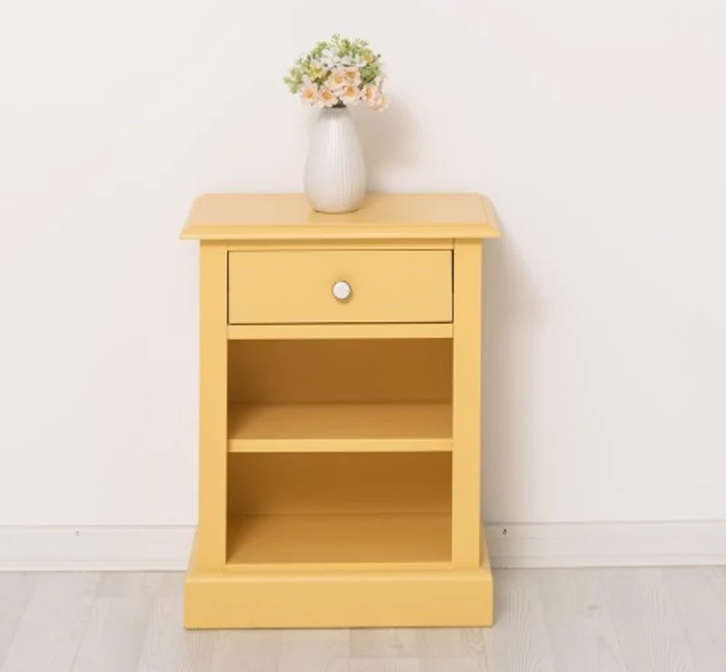 Casa Padrino Nachttisch im Landhausstil mit 1 Schublade, 47 x 32 x 59 cm
