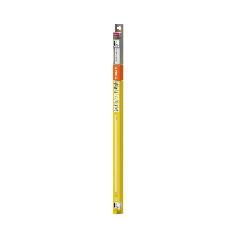 OSRAM LED TUBE T8 EM in Röhre, zweiseitig gesockelt-Form, LED-Röhre, Bleifreies Glas, Matt, 6,6 W, (ex 18 W), 720 lm, Warmweiß, 3000 K, 30000 h, CRI 80