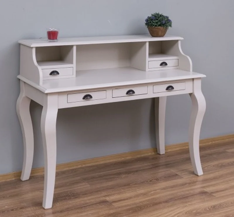Casa Padrino Schreibtisch im Landhausstil, 130 x 60 x 103 cm