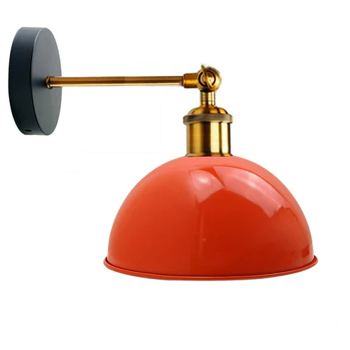 Wandleuchte Retro Wandstrahler Vintage Wandspot E27 verstellbare flur ~2090