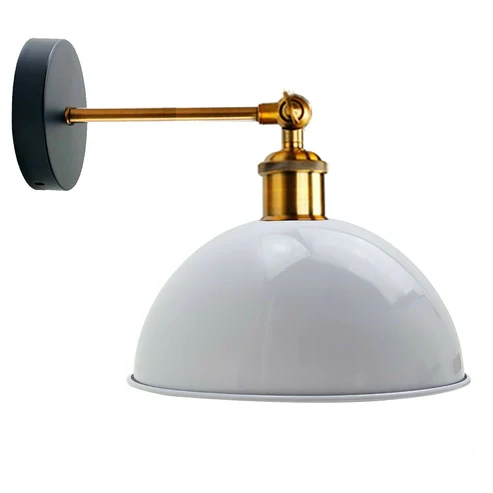Wandleuchte Retro Wandstrahler Vintage Wandspot E27 verstellbare flur ~2090