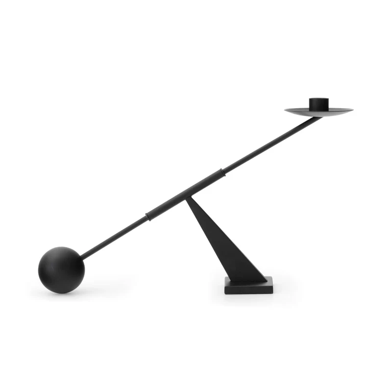 Interconnect Kerzenhalter schwarz small 25,5 x 42,5 cm - AUDO