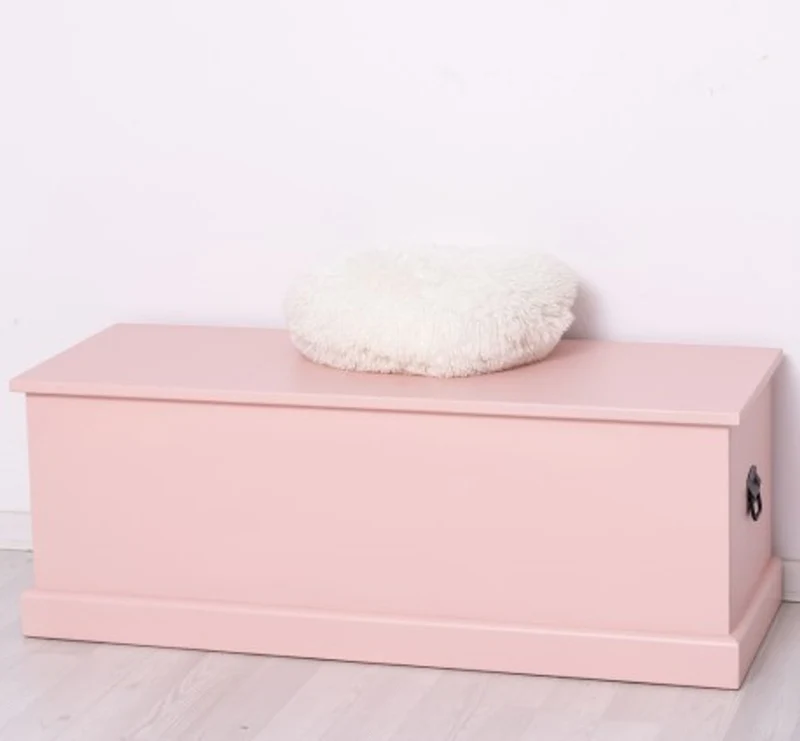 Casa Padrino Truhe im Landhausstil, 120 x 45 x 45 cm