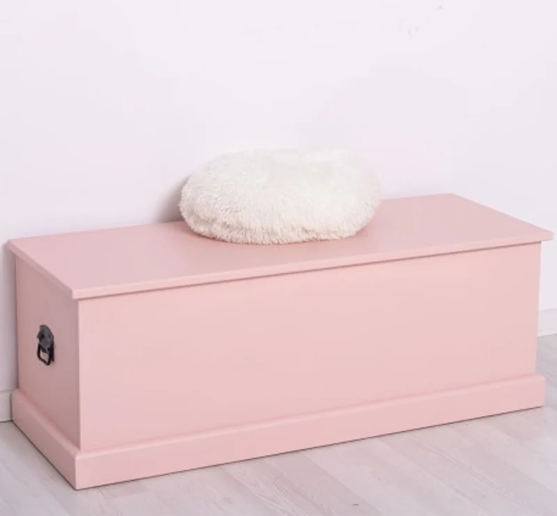 Casa Padrino Truhe im Landhausstil, 120 x 45 x 45 cm