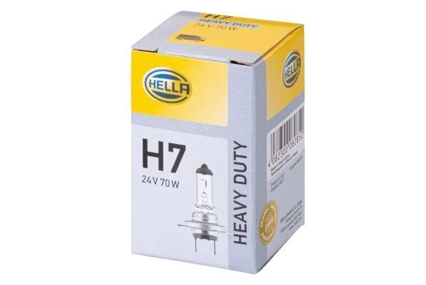 HELLA 24 V 70 W H7 / LKW-Scheinwerferlampe / Nr. 499