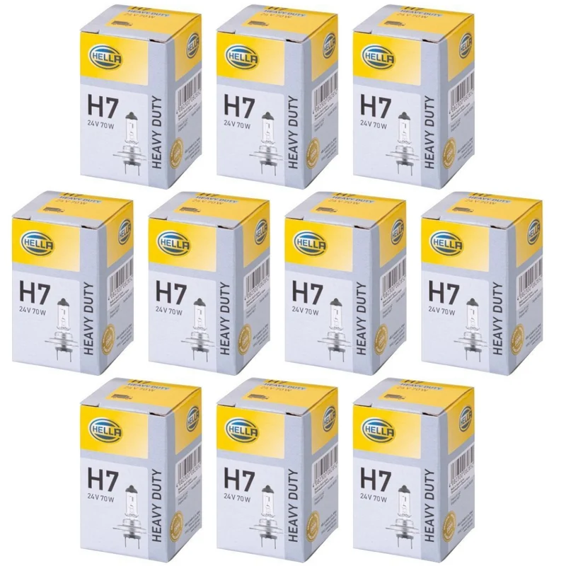HELLA 24 V 70 W H7 / LKW-Scheinwerferlampe / Nr. 499