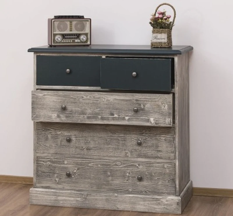 Casa Padrino Kommode im Landhausstil, 100 x 50 x 100 cm