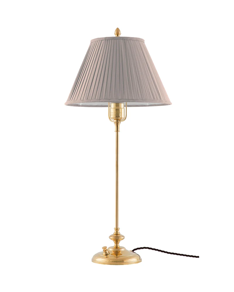 Bordslampa - Moberg 65 cm mässing, beige skärm