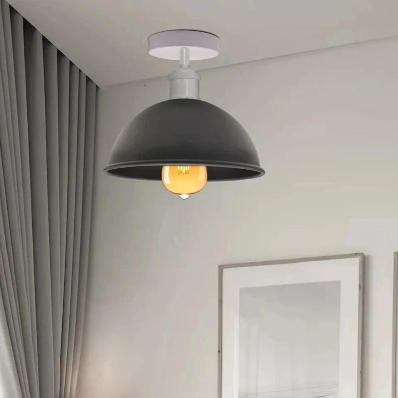 LEDSONE Deckenleuchte Schwarz Industrial Unterputz ~2173