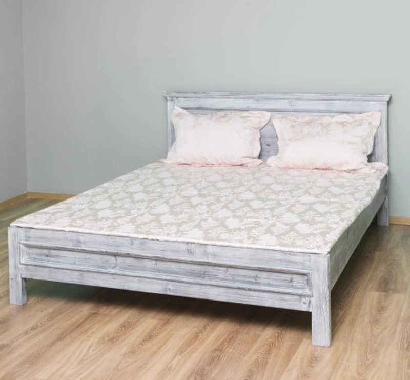 Casa Padrino Bett im Landhausstil, 160 x 200 x 93 cm