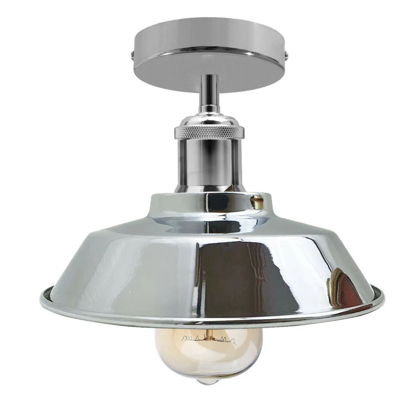 Chrom Deckenleuchte Industrie-Stil Moderne Deckenlampe ~2043