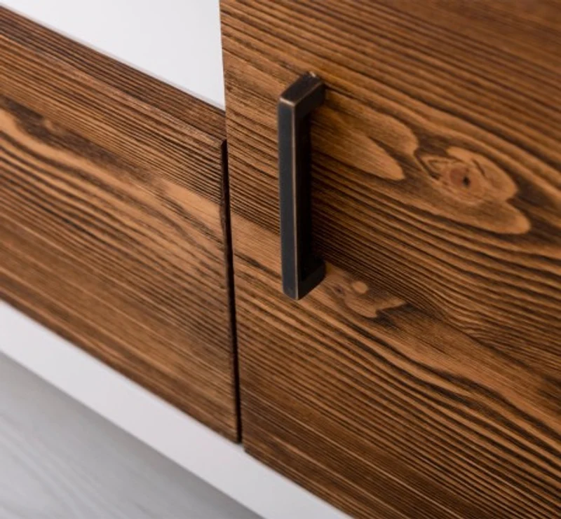 Casa Padrino TV Schrank im Landhausstil mit 2 Türen und 1 Schublade, 160 x 40 x 60 cm