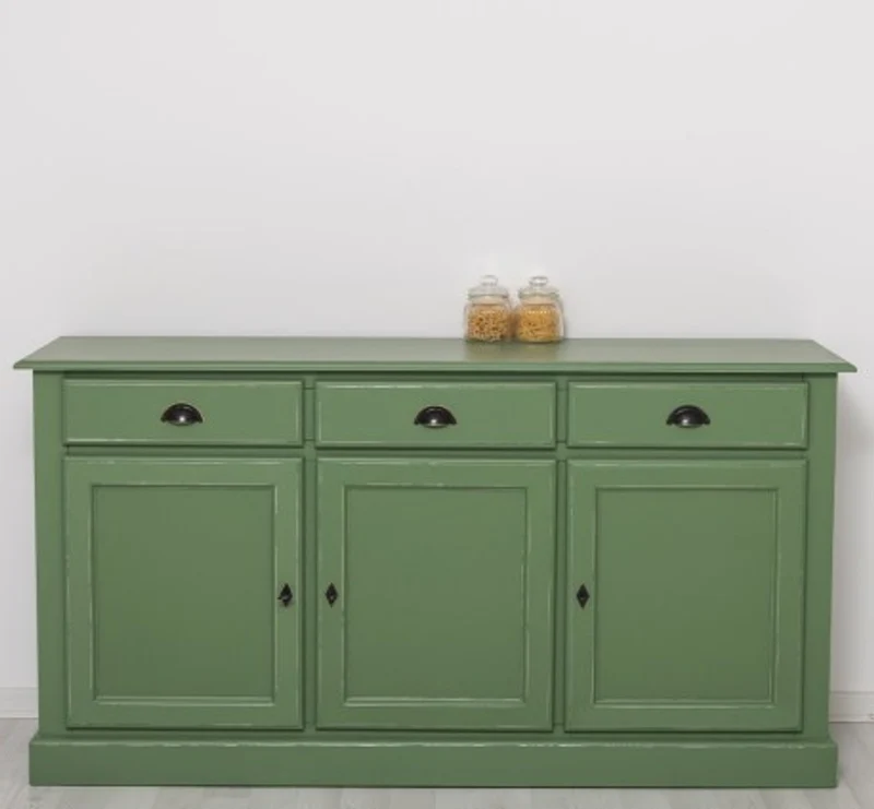 Casa Padrino Sideboard im Landhausstil mit 3 Türen und 3 Schubladen, 172 x 45 x 90 cm