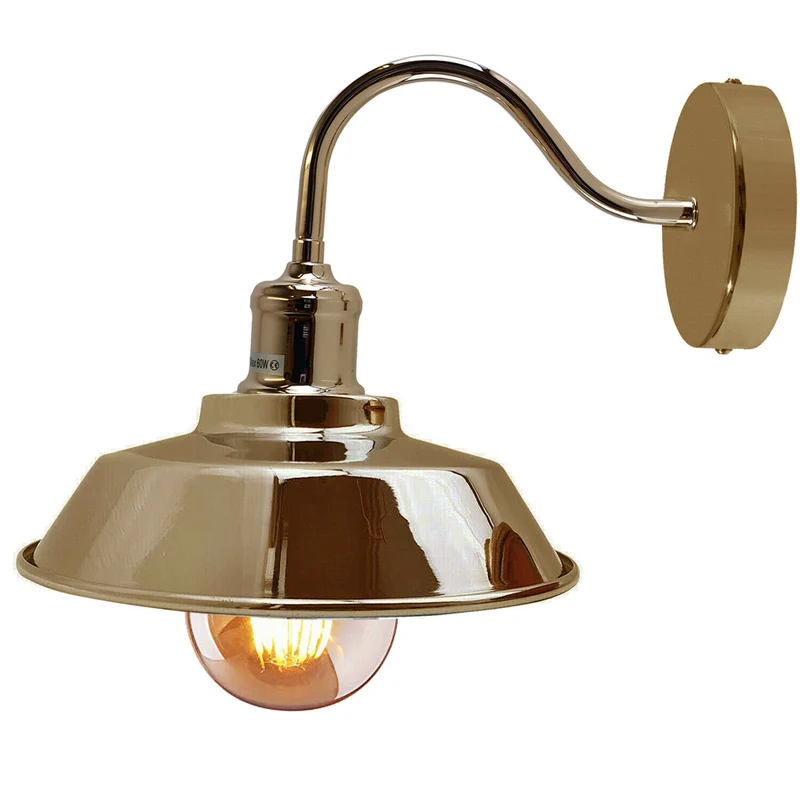 Gold französisch wandleuchten innen lampenschirm modern~2023