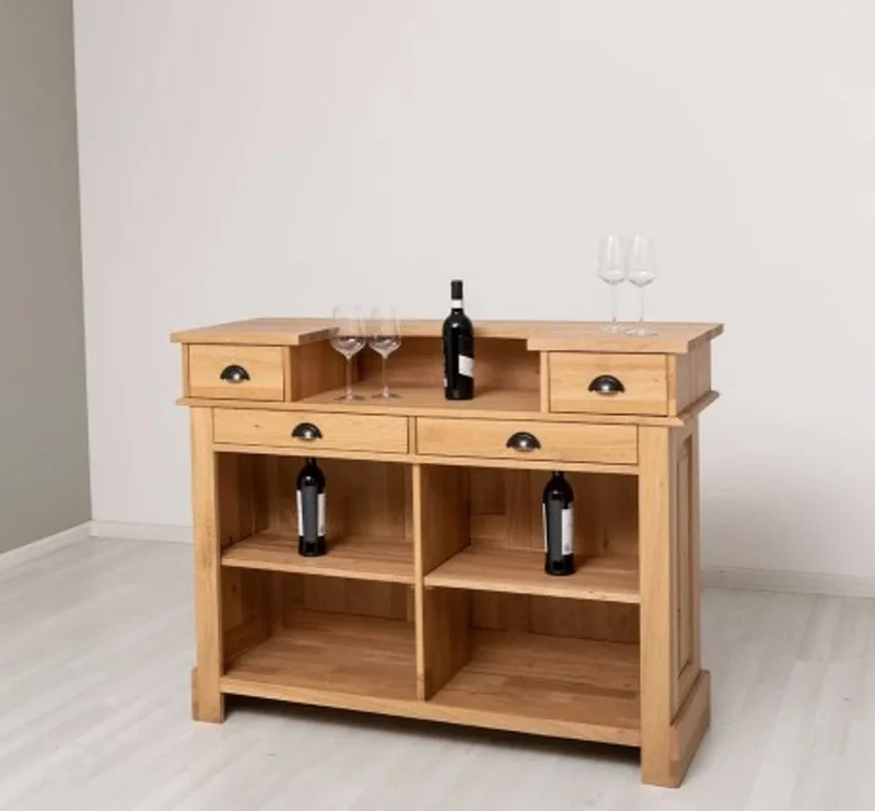 Casa Padrino Theke im Landhausstil, 140 x 51 x 107 cm