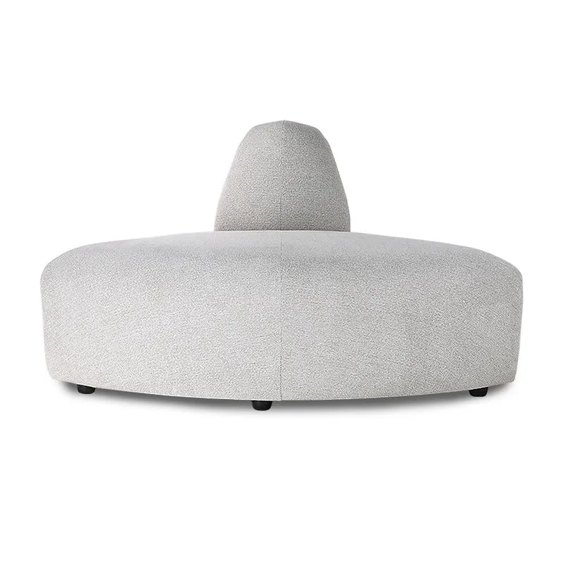 Modulares Sofa Element Jax Sneak hellgrau - HKliving