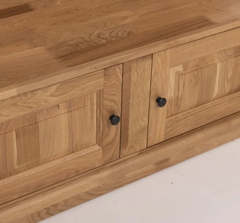 Casa Padrino Garderobe im Landhausstil mit 2 Türen, 140 x 41 x 210 cm